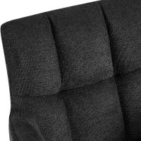 Esszimmerstuhl Jonah Stoff schwarz 