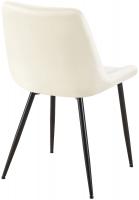 Stuhl Rahden Samt creme 