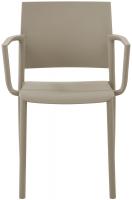 Stuhl Valtor taupe 