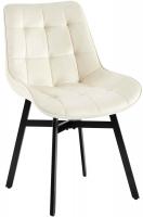 Stuhl Colby Samt creme 
