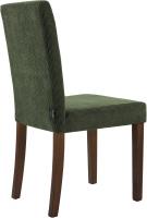 2er Set Esszimmerstuhl Ina Cord antik dunkel grün 