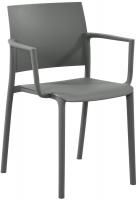 Gartenmöbel-Set Pula dunkelgrau 