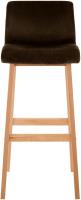 Barhocker Hover Samt Natura braun 