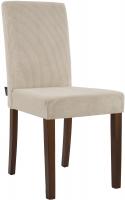 Esszimmerstuhl Ina Cord antik dunkel hellbraun 