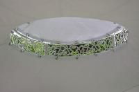 Dach für Luxus Pavillon Romantik 350 cm weiß 