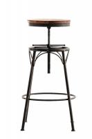 2er Set Barhocker Beam bronze 