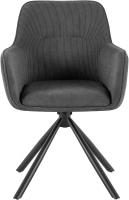 Stuhl Tipton Cord grau 