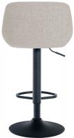 2er Set Barhocker Loft Stoff creme 