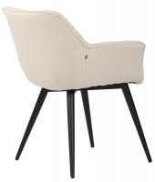 Esszimmerstuhl Roseville Stoff creme 