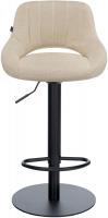 Barhocker HD Milet B Stoff creme 