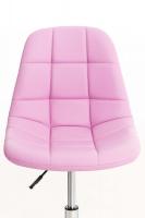Bürostuhl Emil Kunstleder pink 