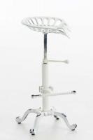 2er Set Barhocker Butch antik weiß