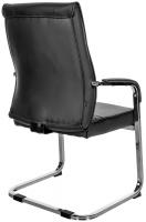 2er Set Besucherstuhl Hobart schwarz 
