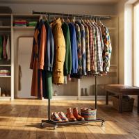 Kleiderständer Bernis schwarz 