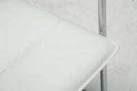 2er Set Besucherstuhl Seattle weiß 