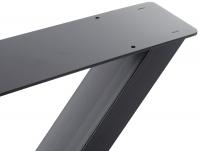 2x Tischbeine Swift M grau 