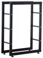 Kaminholzständer Keri V2 25x60x100 schwarz 