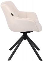 Stuhl Westport Samt creme 
