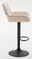 Barhocker Braga Stoff creme 