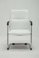 2er Set Besucherstuhl Seattle weiß 