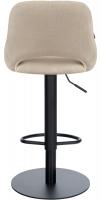 2er Set Barhocker HD Milet B Stoff creme 