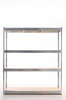 Lagerregal 160x60x180 cm silber 