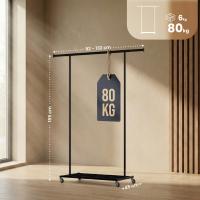 Kleiderständer Bernis schwarz 