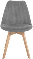 Stuhl Linares Cord grau 