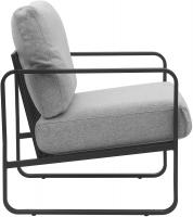Lounger Manea Stoff hellgrau 