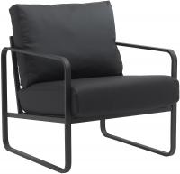 Lounger Manea Kunstleder schwarz Lounger Manea Kunstleder schwarz