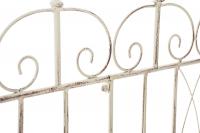 4er Set Gartenzäune Mangold antik-creme 4er Set Gartenzäune Mangold antik-creme