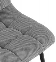 4er Set Esszimmerstuhl Tilde Cord grau 4er Set Esszimmerstuhl Tilde Cord grau