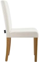 2er Set Esszimmerstuhl Ina Cord antik hell creme 