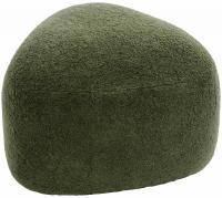 Sitzhocker Alfrisa Teddy dunkelgrün 