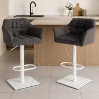 Barhocker Damaso W Cord taupe 