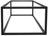 Tischgestell Metall 120x60x42 cm schwarz 