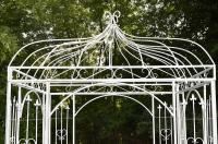 Pavillon Manja antik weiß 