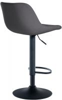 Barhocker Loft Samt dunkelgrau 