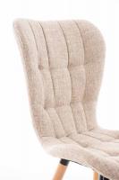 Stuhl Elda Stoff natura creme 