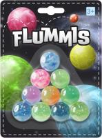 Flummi 25mm 10 Stück auf Blisterkarte W135xH182mm