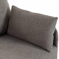 Ziden Couch 2 Sitzer Stoff taupe 