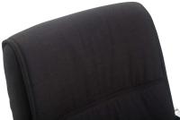 2er Set Freischwinger XXL Anubis Stoff schwarz 