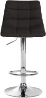 Barhocker Jerry Stoff chrom schwarz 