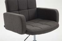 Lounger Los Angeles Stoff dunkelgrau 
