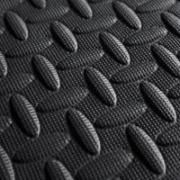 V2 6er Bodenschutzmatte 61x61cm  schwarz 