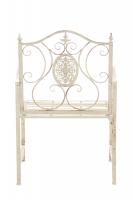 2er Set Gartenstühle Punjab antik-creme 