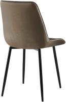 2er Set Esszimmerstuhl Gifford Samt anthrazit 