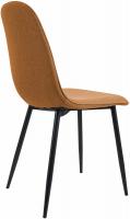 2er Set Esszimmerstuhl Maryam Stoff orange 