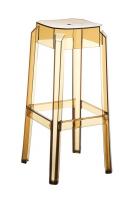 2er Set Barhocker Fox, transparent bernstein