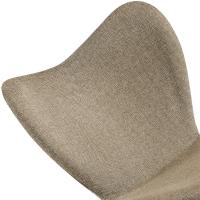 2er Set Esszimmerstuhl Maika Stoff taupe 2er Set Esszimmerstuhl Maika Stoff taupe